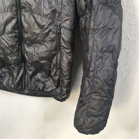 Bergans of Norway Puffer Jacket Womens Medium Black Down Light Coat Packable - Picture 16 of 16